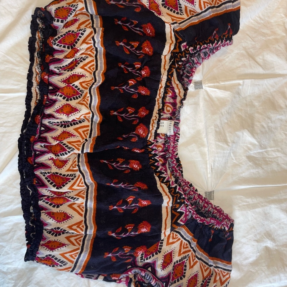 Aztec crop top from Forever 21 size medium